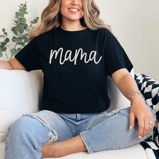 Mama Pearls Graphic Tee