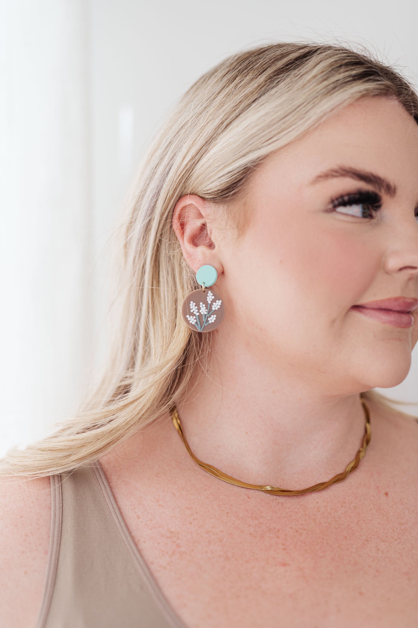 Babies Breath Earrings