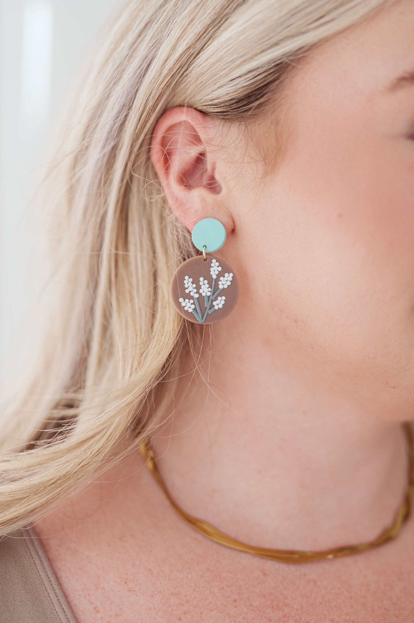 Babies Breath Earrings