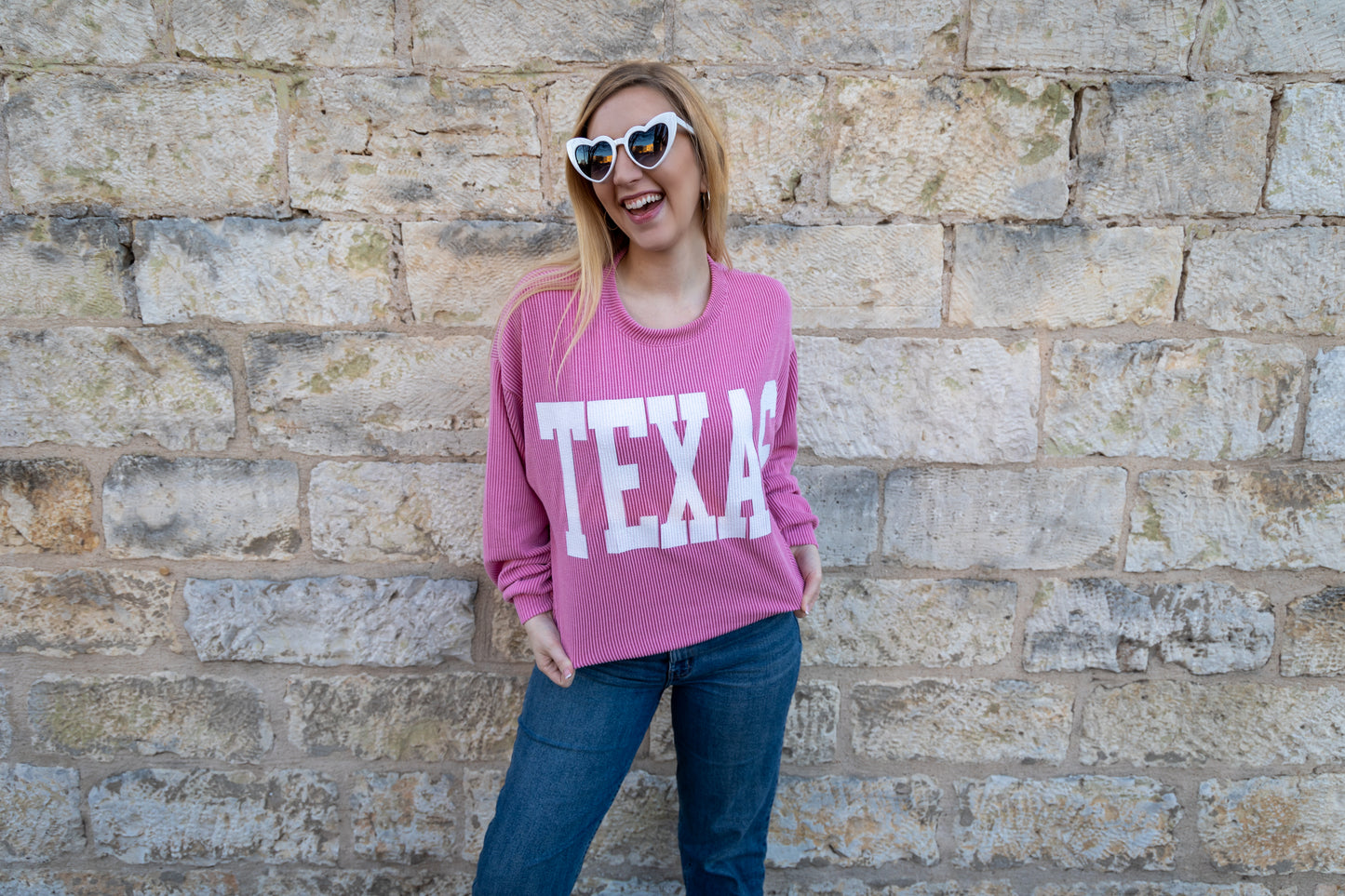 Texas Pink Corded Shirt