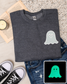 PREORDER: Glow in the Dark Ghost Applique Sweatshirt