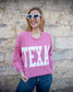 Texas Pink Corded Shirt