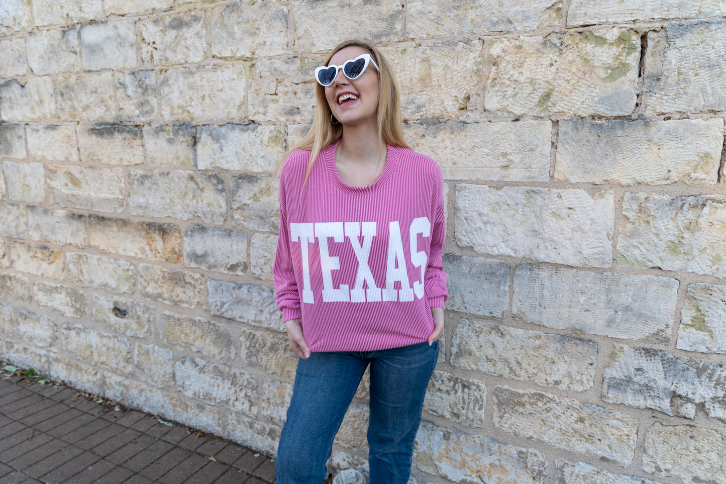 Texas Pink Corded Shirt