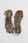 Eyeful Square Toe Ankle Strap Sandal in Leopard