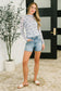 Flirty by Nature Mesh Layering Top in Light Blue