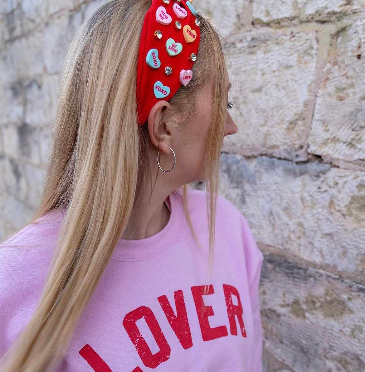 Conversation Heart Headband