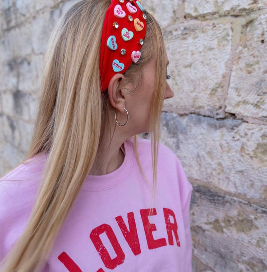 Conversation Heart Headband