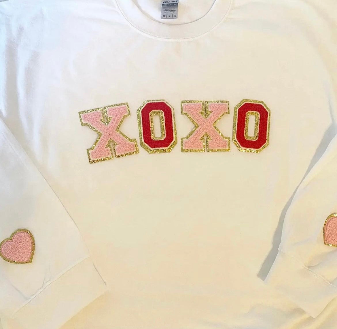 Xoxo Chenille Patch Sweatshirt