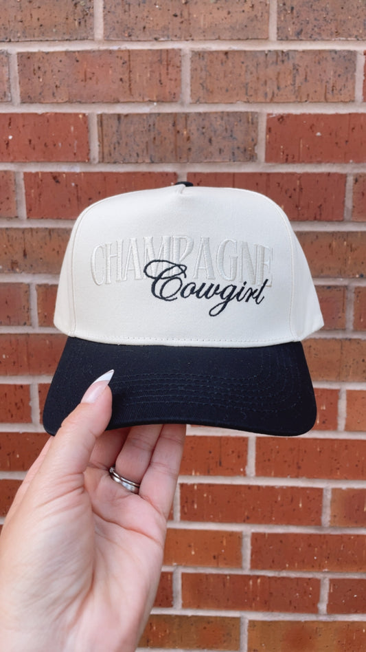 Champagne Cowgirl hat