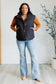 Layering Queen Quilted Puffer Vest in Black