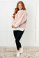 Least High Maintenance Contrast Trim Sweater