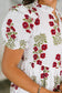 Quiet Life Notch Neck Tiered Dress in White