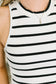 Start to Finished Ribbed Halter Tank