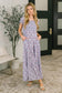 Sugar Talking Tiered Dress in Floral Print