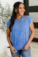 Top That Mineral Wash Tee in Classic Blue