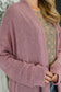 Travel Hideaway Open Front Cardigan in Cashmere Rose