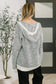 Who Can Live Without it Textured Split Neck Pullover