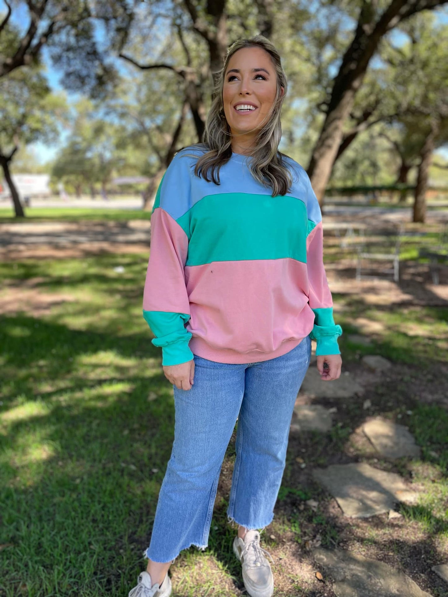 PREORDER: Finnley Colorblock Pullover in Four Colors