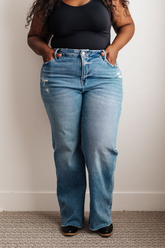 Hope High Rise Wide Leg Jeans