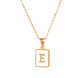 18K Gold Plated Initial Necklace